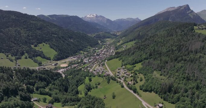 Route de la colombier le grand bornand