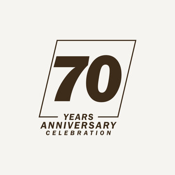 anniversary logo template for event, invitation, greeting, web, vector eps 10 for donwload