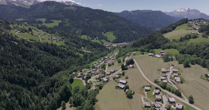 Route de la colombier le grand bornand