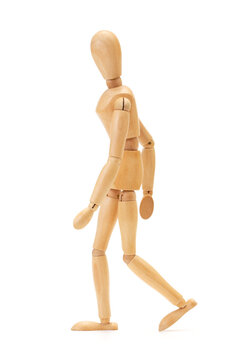 Wooden mannequin