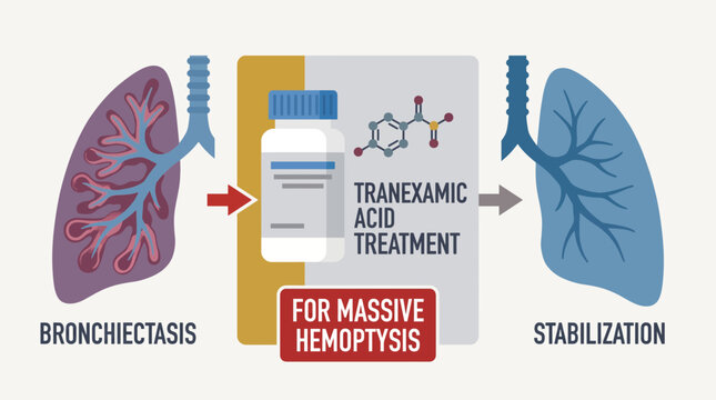 Tranexamic Acid Treatment for Massive Hemoptysis in Bronchiectasis