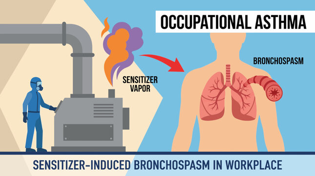 Occupational Asthma Sensitizer-Induced Bronchospasm in Workplace