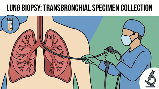 Lung Biopsy Transbronchial Specimen Collection for Diagnosis