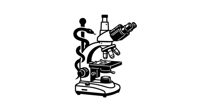 Medical Laboratory Microscope Instrument Device.