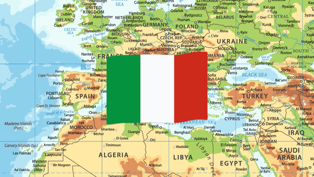 Animated Country Flag 07