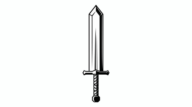 Ancient relic sword lies on a surface indoors.