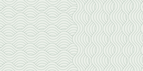 Fototapeta premium farm green banner, organic abstract background with fields. wavy green lines, natural organic products.