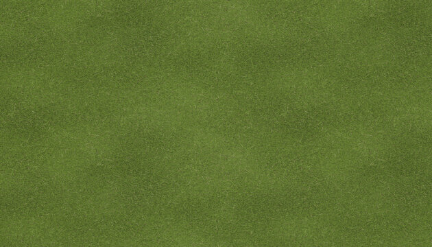 Seamless green turf grass texture. Soft artificial grass carpet or natural mowed lawn background.