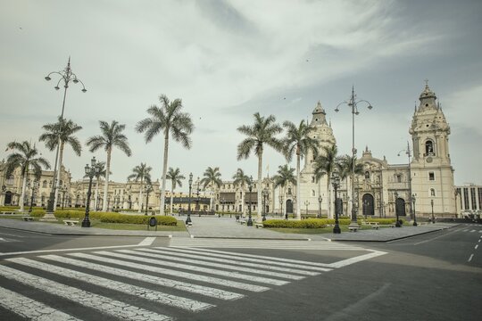 Cathedral, Plaza de Armas, Lima, Peru