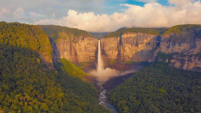 Angel Falls in Venezuela.