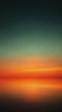 Abstract Gradient Background with Vibrant Sunset Colors and Grainy Texture