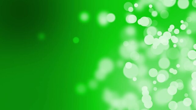 Abstract bokeh gradient light orbs background animation