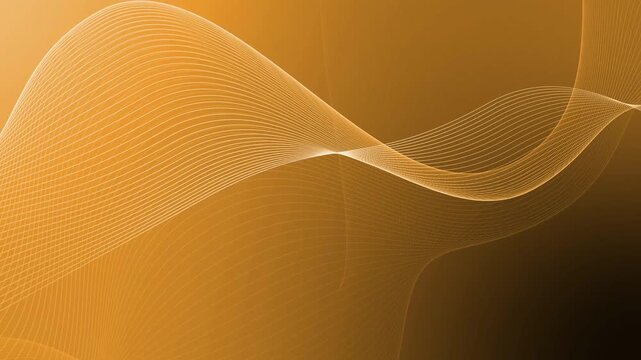 Abstract colorful wave lines background animation, neon gradient flowing curved lines forming modern tech wallpaper