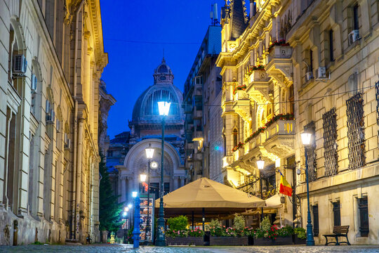Bucharest at Night, Romania
