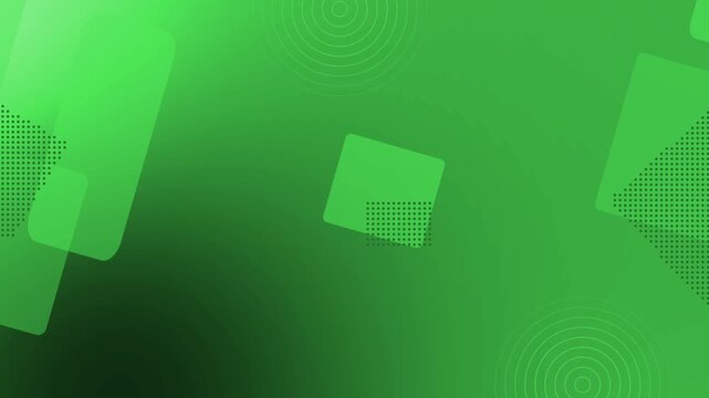 Modern geometric shape abstract background animation