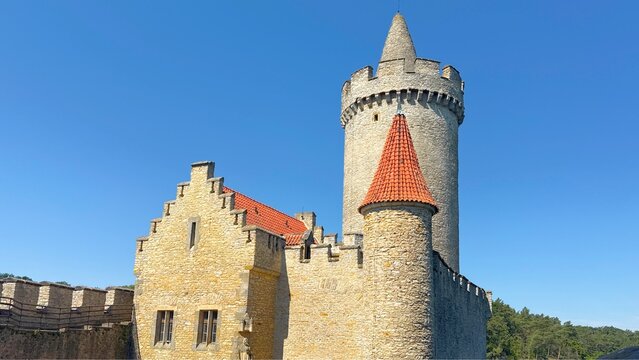 Kokor&iacute;n Castle in Central Bohemia, Czech Republic