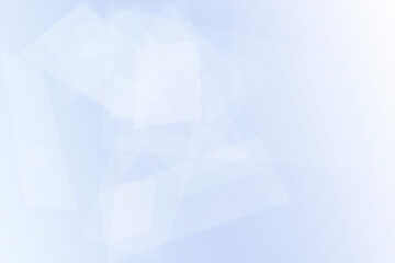 Obraz premium A gentle mosaic of translucent triangles spreads across lilac, pale blue, and near-white tones, creating a warm, calm background for editorial covers.