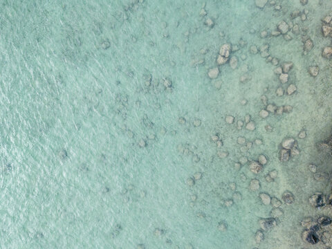 Turquoise Water Surface Texture