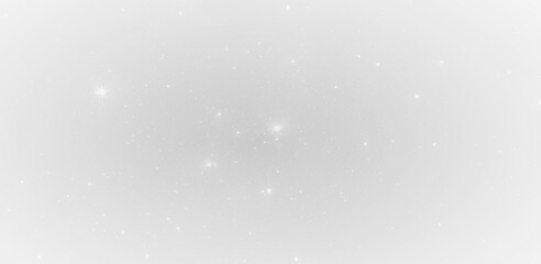 Space galaxy sky png with glowing starlight, cosmic dust particles and dark abstract universe background illustration. © Artem