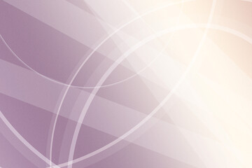Naklejka premium Abstract purple curves and soft geometric linework blend into a warm light flare, creating a calm, modern background suited for design, presentations, or creative ads.