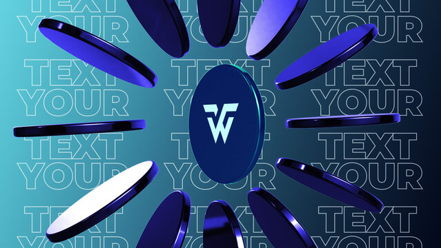 3D Orbiting Discs Looping Logo Reveal &ndash; Glossy Premium Brand Intro Animation