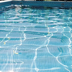 Naklejka premium Swimming pool water