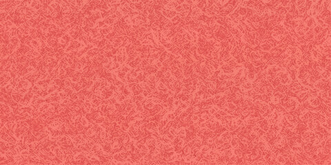 Fototapeta premium Coral abstract texture background. A close-up, high-angle view of a richly textured surface in a vibrant coral hue, creating a sense of depth and organic form.