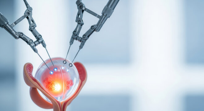 Robotic prostate cancer treatment uses advanced technology for precise surgery improving patient outcomes and reducing recovery time effectively