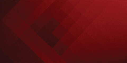 Obraz premium Red line with white architecture futuristic background minimal concept vector illustration subtle design.