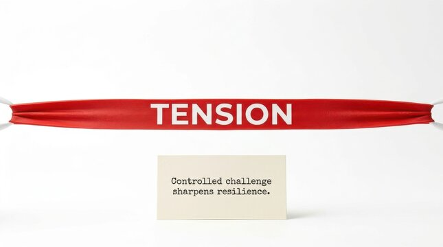 Tension and control inspire resilience through challenge
