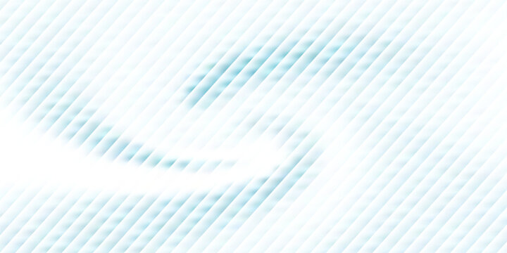 Soft glass ripple gradient in icy pale blue and lavender hues. Delicate reeded texture with frosted distortion effect and minimal vertical blur. Glass texture, vector illustration