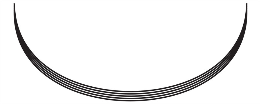 Abstract perspective line wave stripes with 3d dimensional effect.