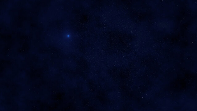 Constellations and Milky Way stars on a dark cosmic background.
