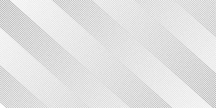 Vector seamless oblique, stripe diagonal stylish wave grid thin technology fabric line texture pattern. geometric fabric stripe line black and gray gradient beautiful repeat design.