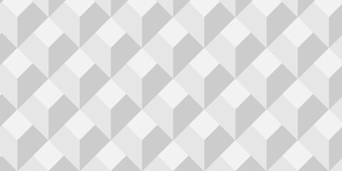 Fototapeta premium Abstract square white cubic wall decoration square shape backdrop texture design. cube geometric wall and floor vector diamond hexagon triangle wallpaper background.