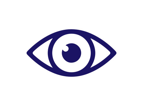 EYE ICON simple icon. Vector ICON all icon Viktor.
