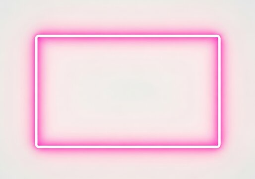 A pink rectangle with a white outline and a light pink background