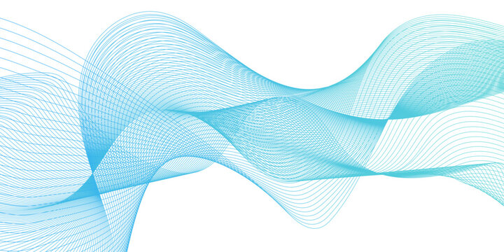 Vector digital web soundwave web template texture. Abstract green gradient swoosh flowing blend line technology business wavy. paper waves flow background. minimal isometric grid smooth line. 