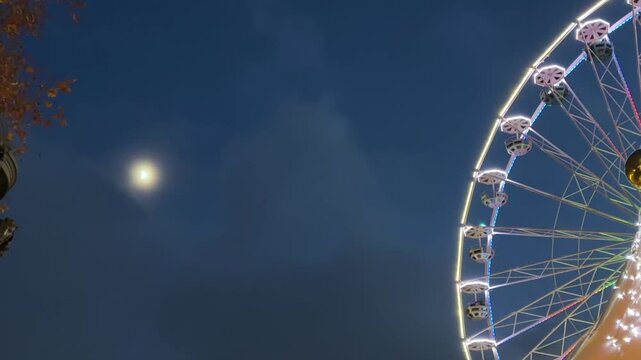 Riesanrad bei Nacht