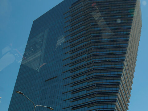 Generali Tower, Libeskind Tower, modern skyscraper architecture standing tall in the CityLife district, Milano Italy
