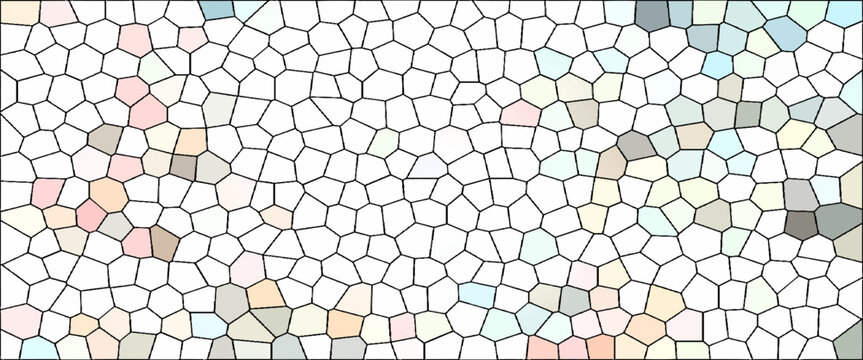 ight colorful multicolor crystallize abstract background in light sweet vector illustration.black stoke colors stone tile pattern. Cement kitchen decor. abstract mosaic polygonal vector background 