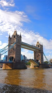 Opening of the Tower Bridge - London. A timeless landmark at the heart of the City of London