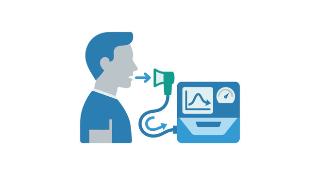 Medical Spirometry Test for Lung Function Assessment
