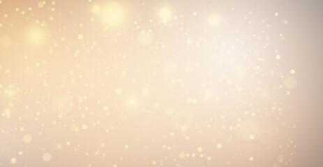 Luxury golden glitter texture with magic dust, flickering sparkles and soft light particles. © LILIIA SMIRNOVA