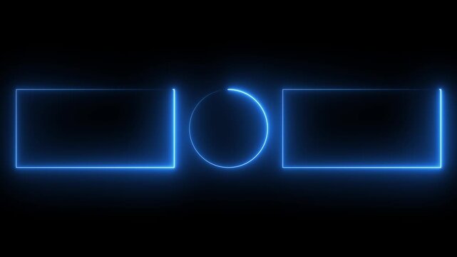 animated youtube end screen "Thanks for Watching" message, customizable background for content creators, video outro design,4k quality lighting animation video