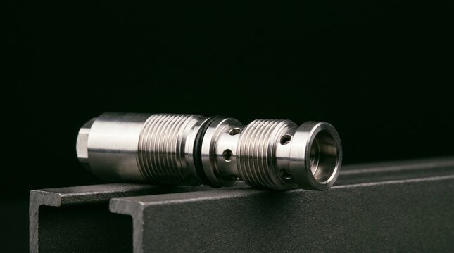 Stainless Steel Hydraulic Cartridge Valve - Threaded Manifold Component