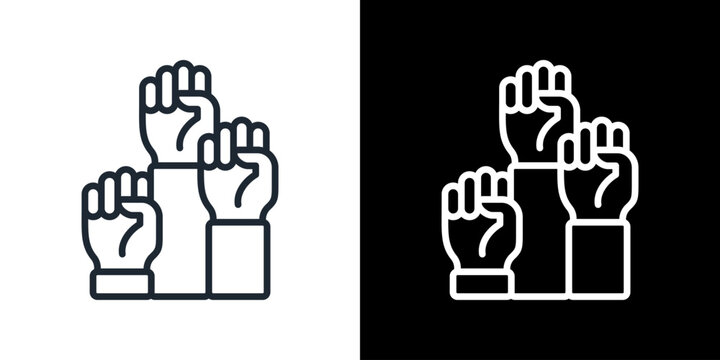 Independence Icon Set Multiple Style Collection