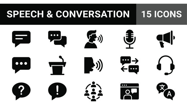 Data Engineering Icons Set: Database, ETL, API, SQL, Cloud and Network Connections