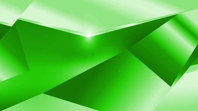Green abstract seamless looped animation background. Layout 3d dynamic flyer cover Bright Green animated abstract background with squares. Trendy modern dynamic diamond pattern