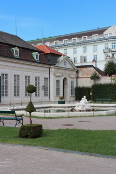 baroque palace (lower belvedere) in vienna in austria 